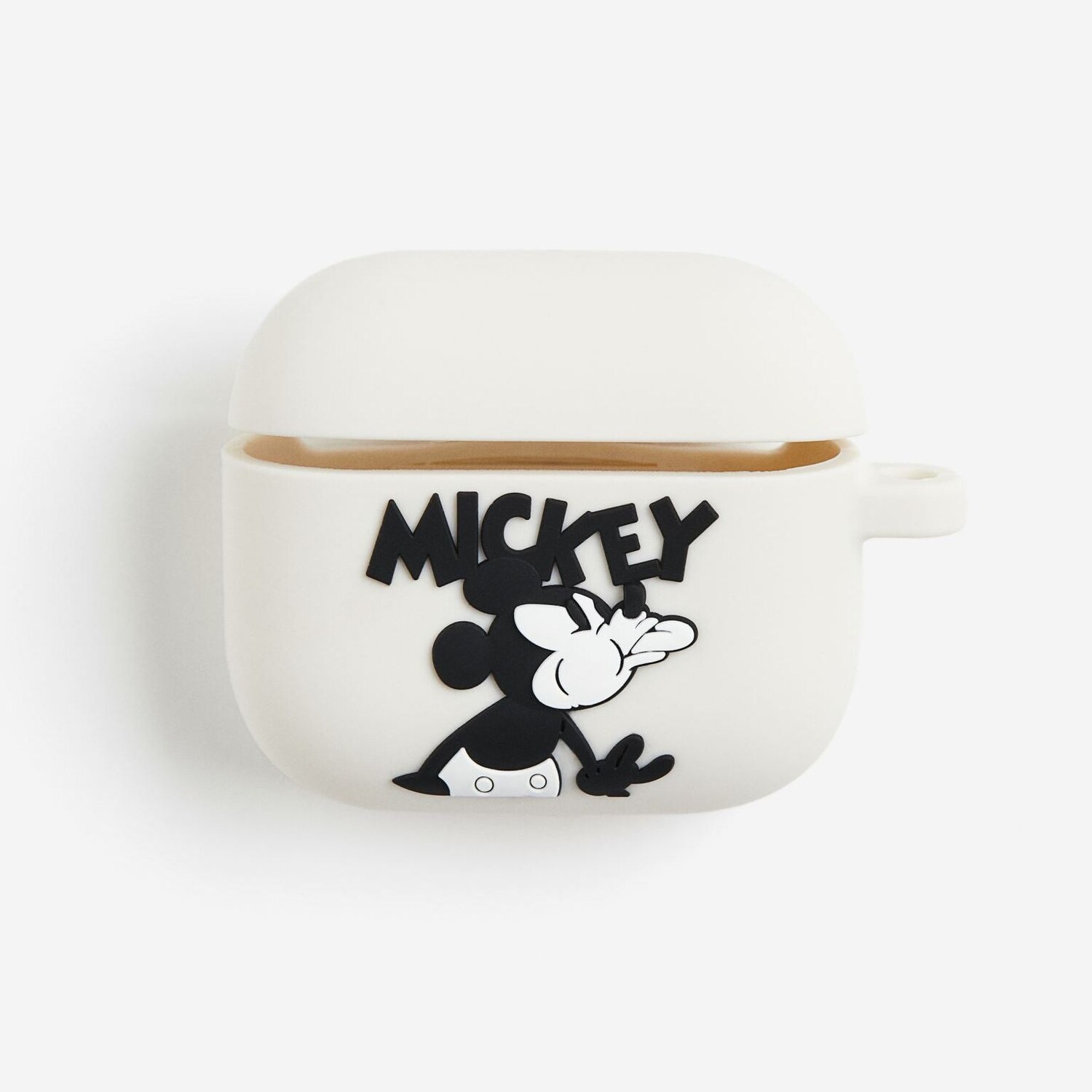 

Силиконовый чехол для наушников H&M Mickey Mouse AirPods, кремовый