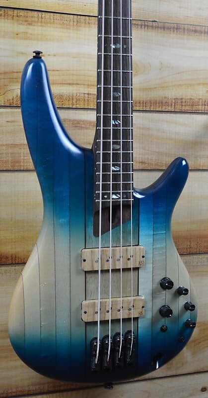 

Новый Ibanez SR4CLTD Electric Bass Caribbean Islet Low Gloss с сумкой для переноски