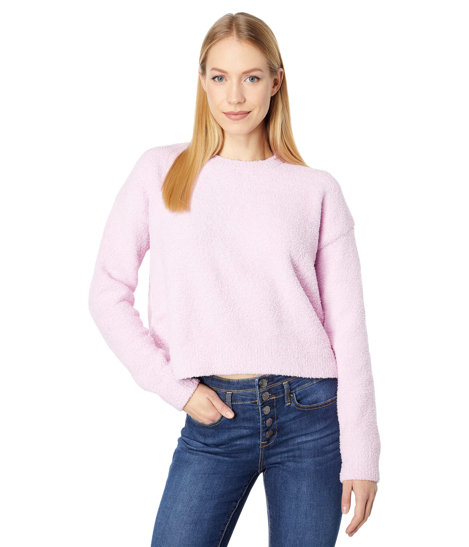 цена Пуловер Splendid, Sundown Erin Recycled Poly Blend Fuzzy Sweater