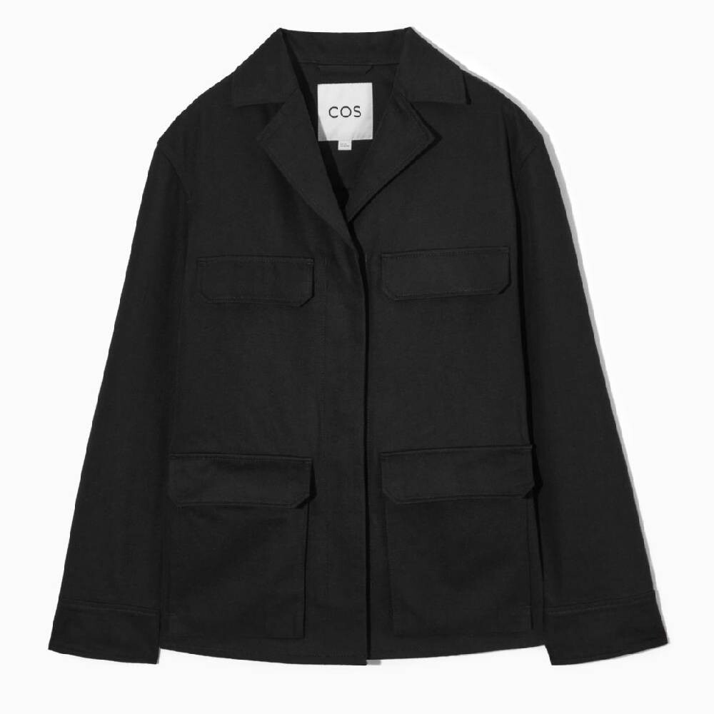 

Куртка COS Twill Utility, черный