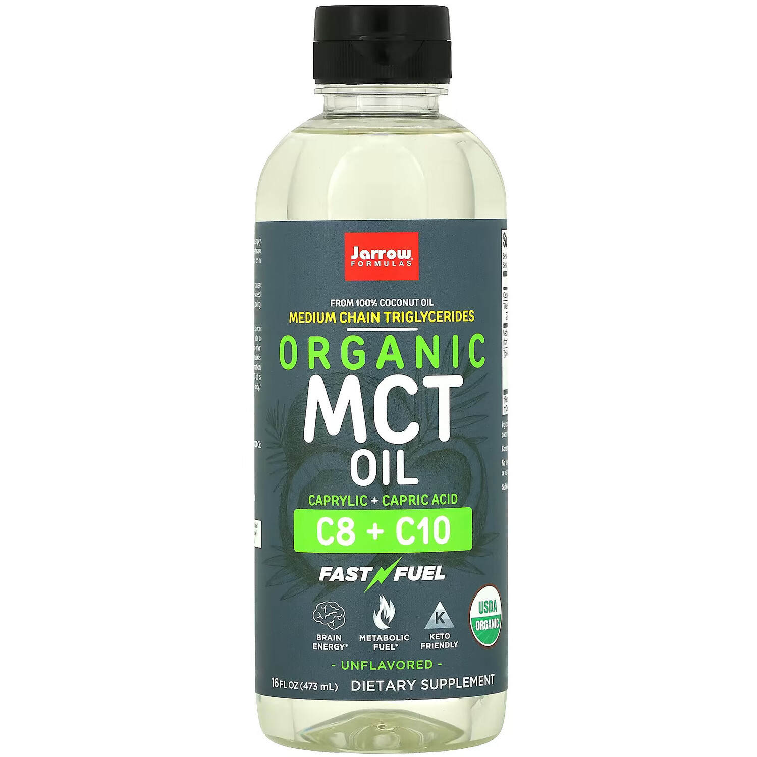 

Органическое масло Jarrow Formulas, 473 мл