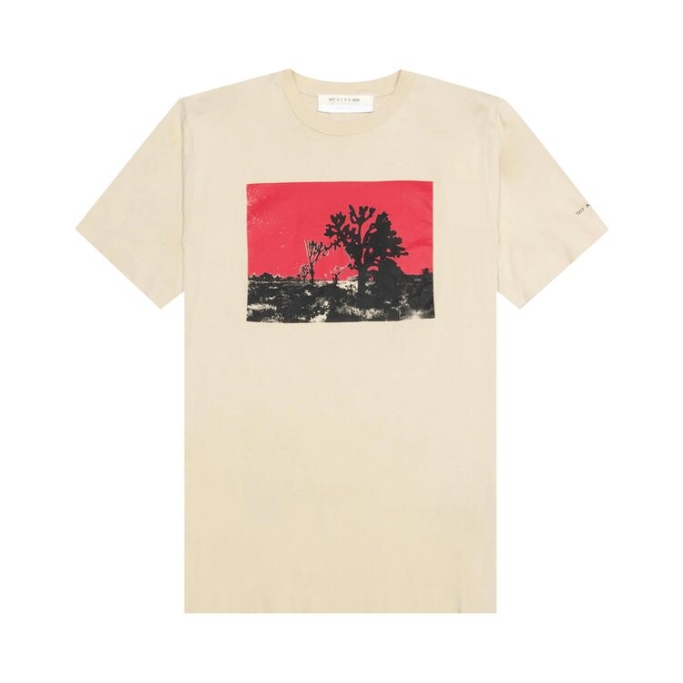 

Футболка 1017 ALYX 9SM Joshua Tree Short-Sleeve Tee 'Natural Light', белый