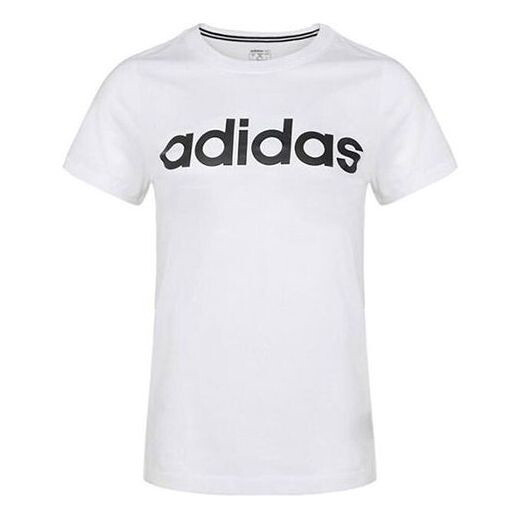 

Футболка Adidas neo W Esntl Lg T 1 Casual Sports Short Sleeve White, Белый