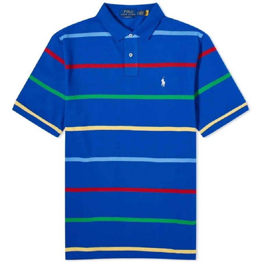 

Футболка-поло Polo Ralph Lauren Stripe, мультиколор