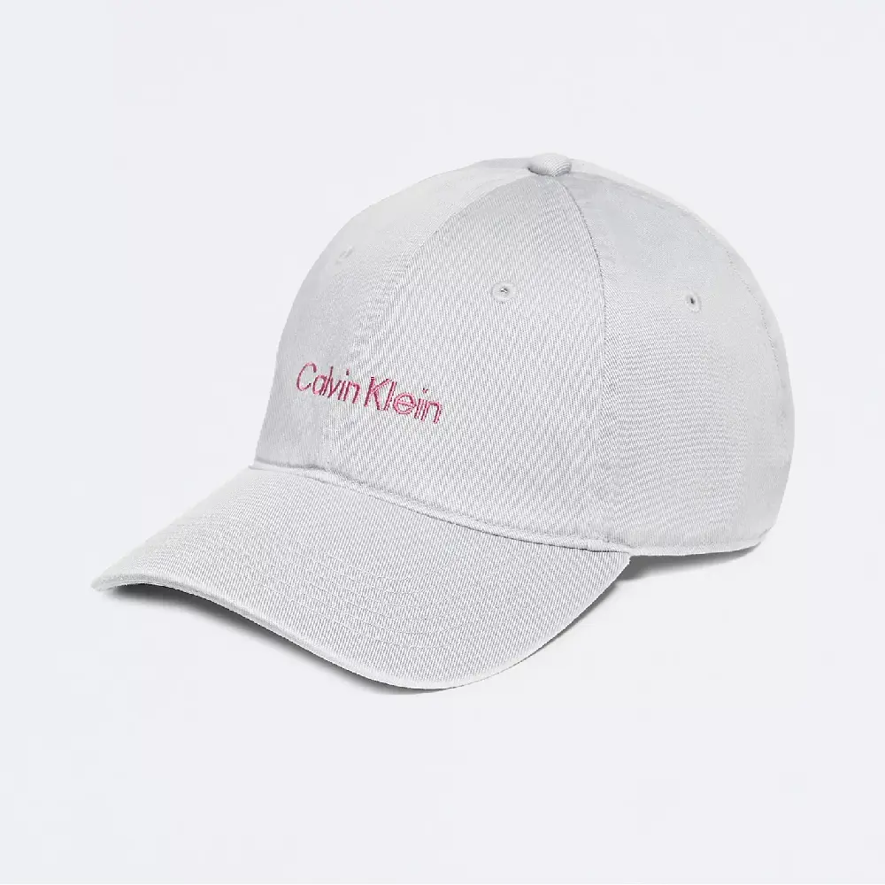 

Бейсболка Calvin Klein Washed Cotton Twill Logo, серый