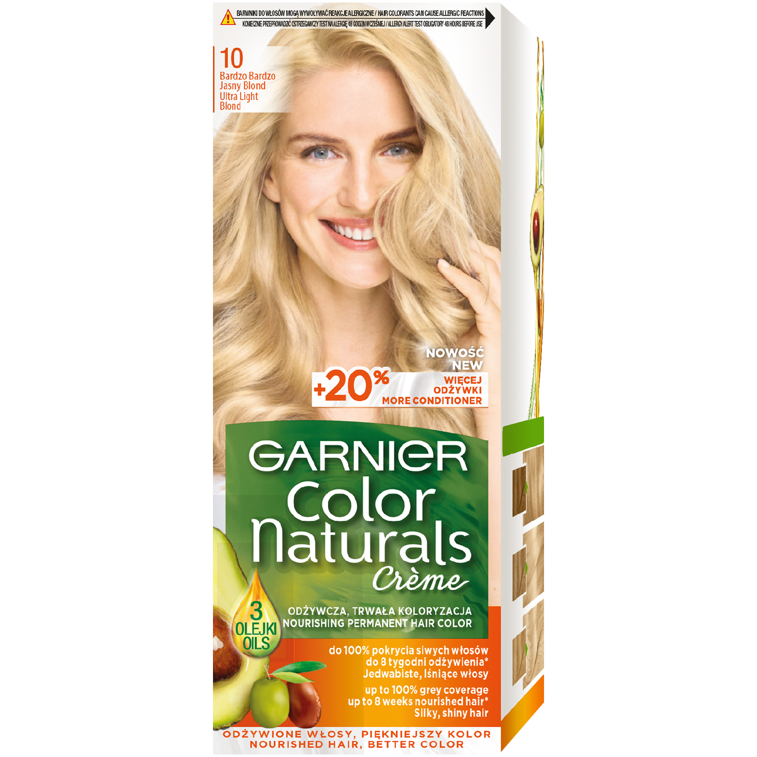 Garnier Color Naturals Créme краска для волос 10 очень-очень светлый блонд,  1 упаковка – заказать по доступной цене из-за рубежа в «CDEK.Shopping»