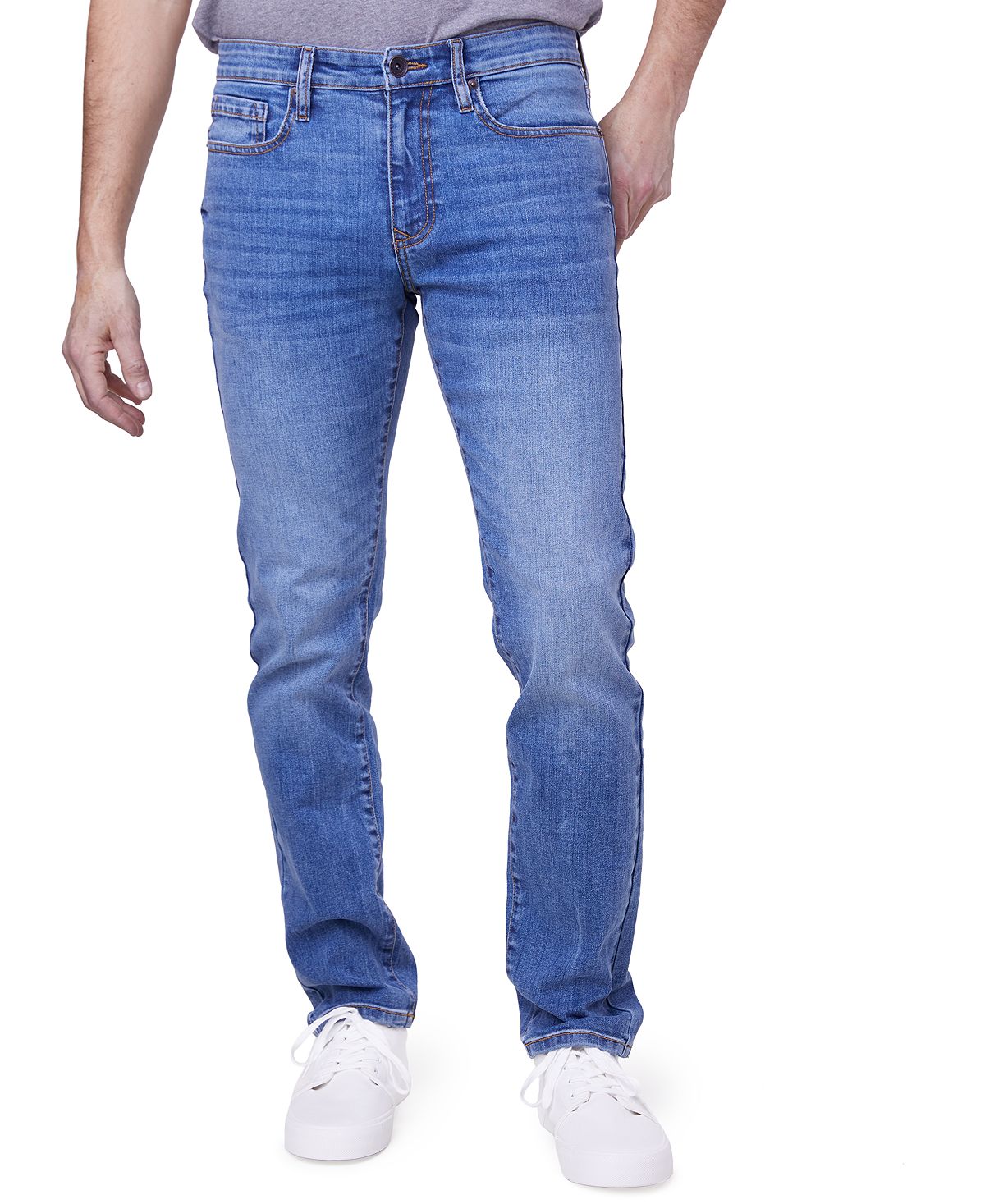 цена Мужские джинсы скинни стрейч Lazer