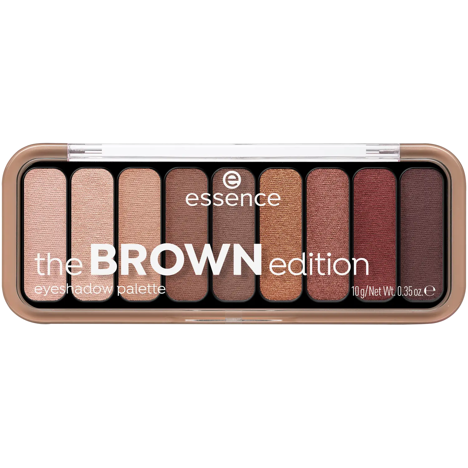 

Essence The Brown палетка теней для век 30, 10 г