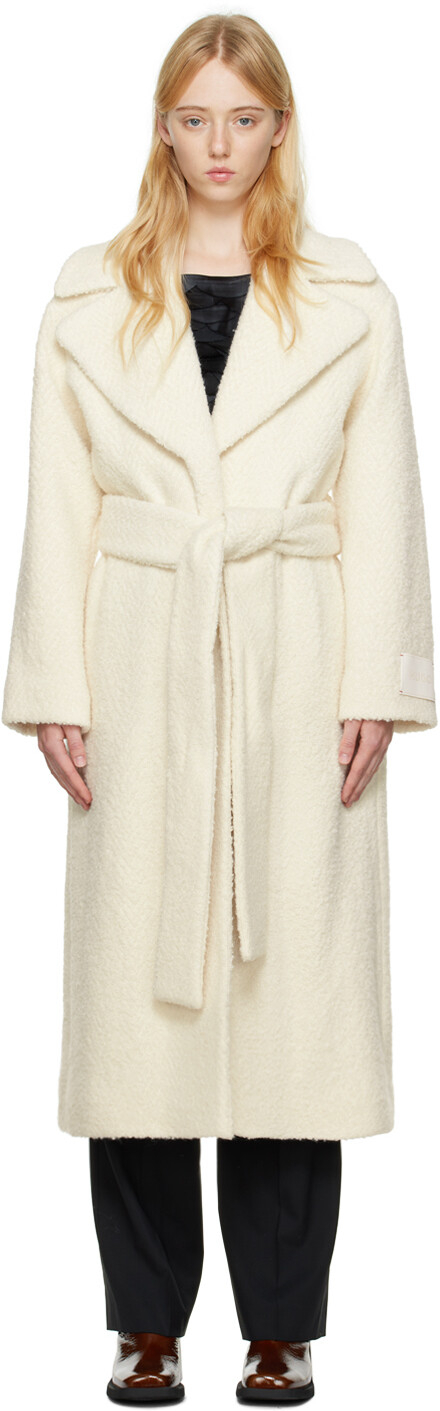 

Пальто Макини Off-White Hugo, Серый