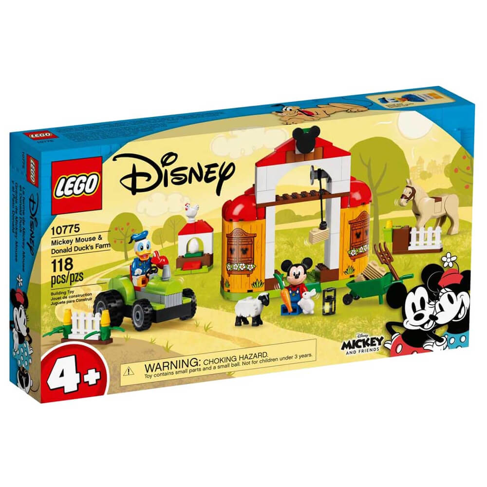 Конструктор Lego Mickey Mouse & Donald Duck's Farm 118 pcs lego friends осенний хлев для телят фермерская игрушка с животными