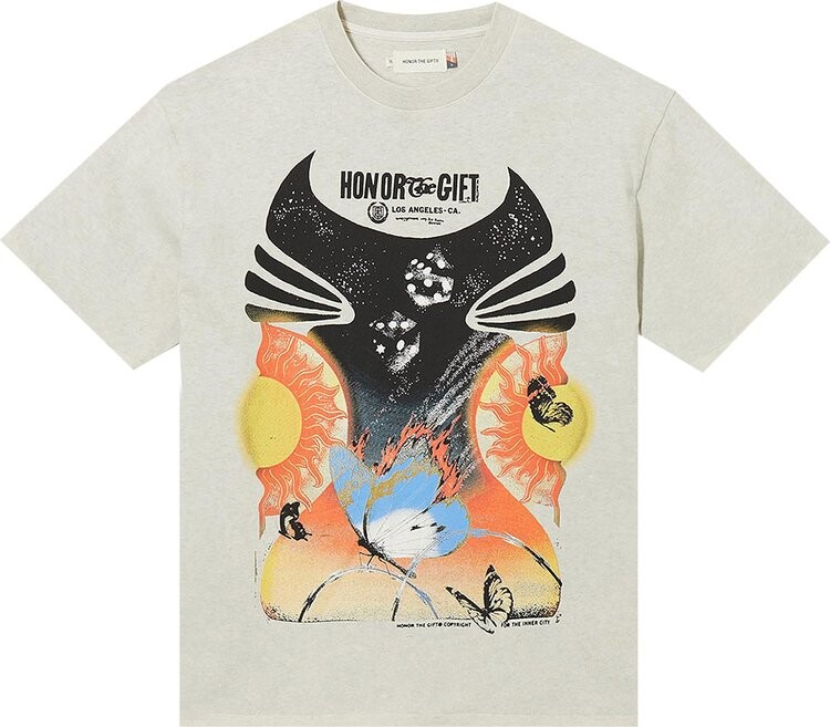

Футболка Honor The Gift Higher Power Short-Sleeve Tee 'Grey', серый