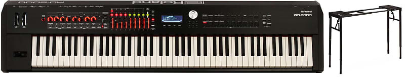 

Комплект 88-клавишного сценического фортепиано Roland RD-2000 с каркасами Gator GFW-UTILITY-TBL Клавиатурный стол для тяжелых условий эксплуатации Gator Frameworks + Roland GFW-UTILITY-TBL=1 RD-2000=1