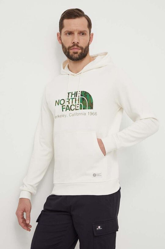 

Хлопковая толстовка The North Face, белый