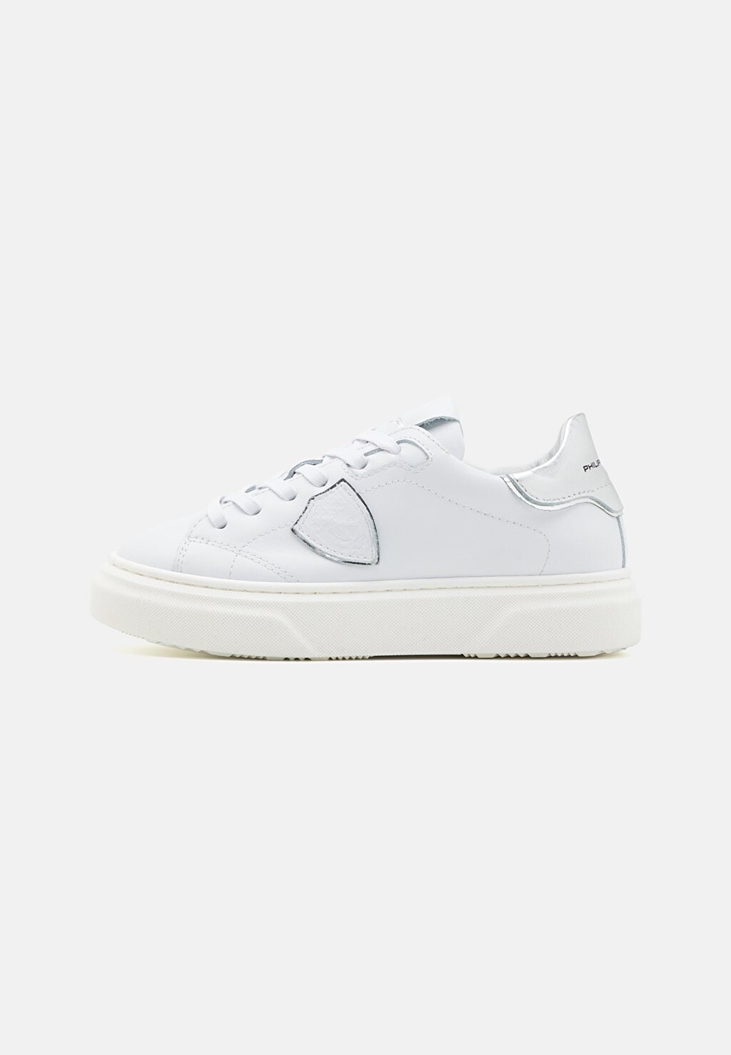 

Кроссовки низкие UNISEX Philippe Model, цвет white/silver