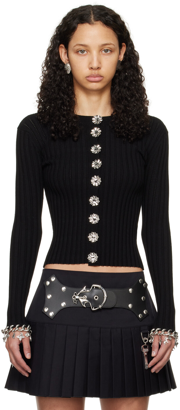 

Черный кардиган Даффи Chopova Lowena