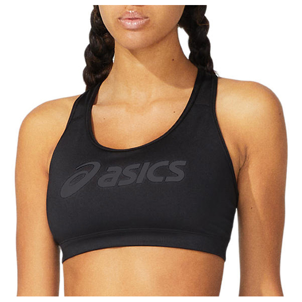 Спортивный бюстгальтер Asics Women's Core Asics Logo Bra, цвет Performance Black/Performance Black цена и фото