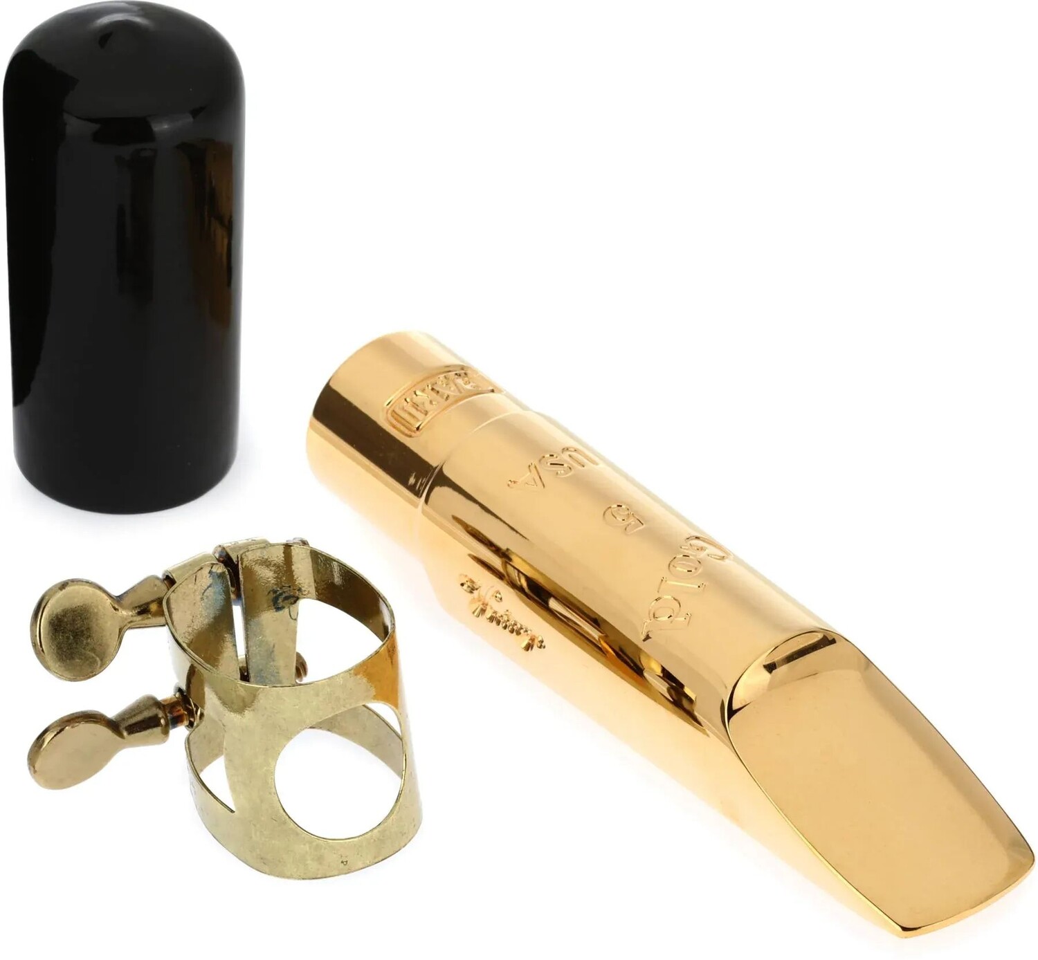 

Мундштук для альт-саксофона Bari BGAS80 Gold — 5