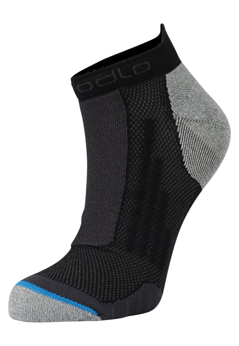 

Носки SOCKS SHORT RUNNING LOW CUT ODLO, цвет black/grey melange