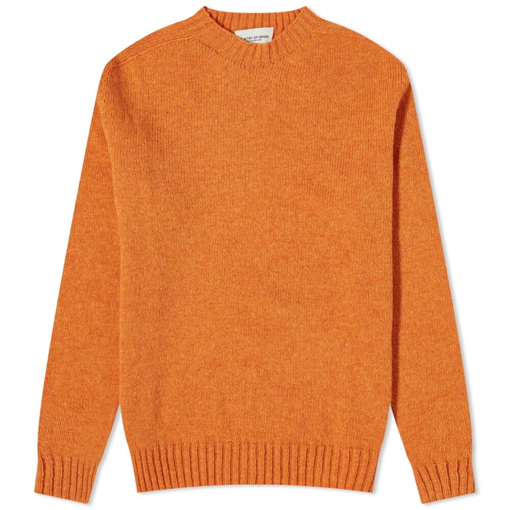 

Country Of Origin Бесшовный трикотаж Supersoft Crew Knit
