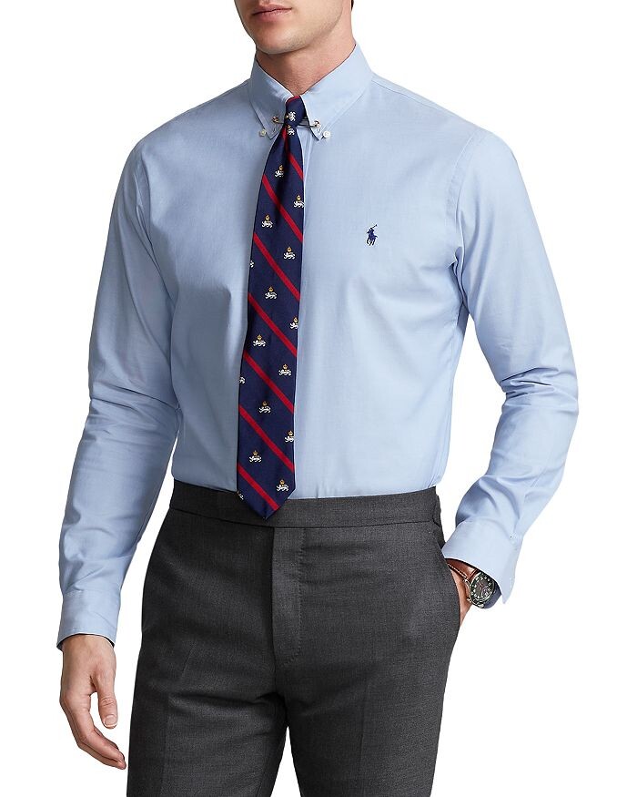 

Рубашка классического кроя из эластичного оксфорда Polo Ralph Lauren