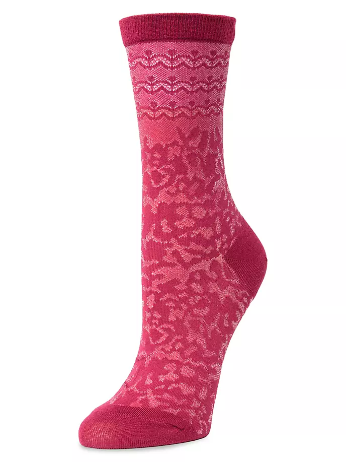 

Носки Dainty Mix Crew Natori, цвет rhubarb