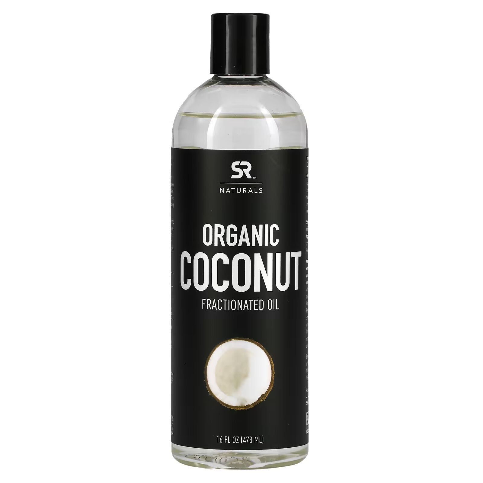 Органическое кокосовое масло для кожи головы и волос Sports Research, 473 мл
