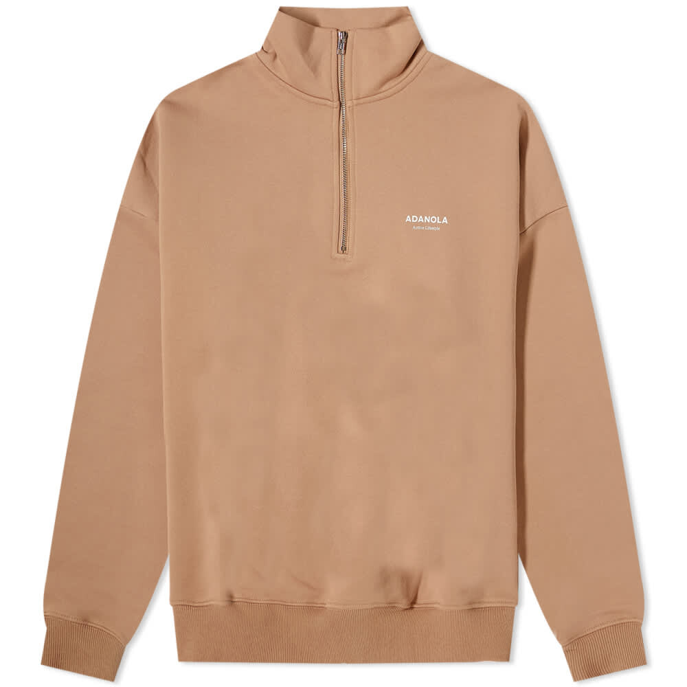 

Толстовка Adanola Tonal Logo Oversized Zip Neck Sweat - END. Exclusive
