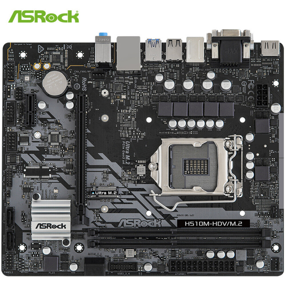 

Материнская плата ASRock H510M-HDV/M.2