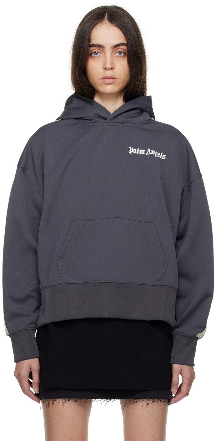 

Серый классический спортивный худи Palm Angels