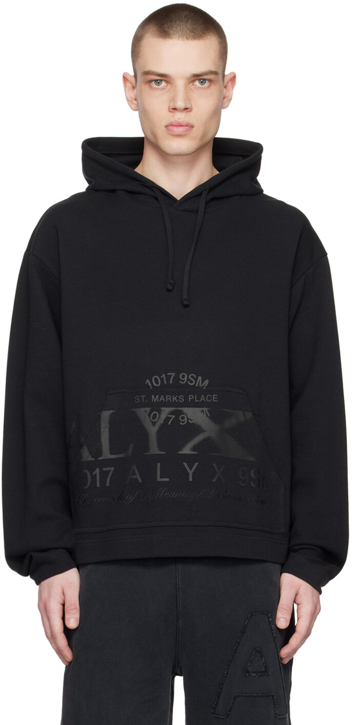 

Черный худи с рисунком 1017 ALYX 9SM