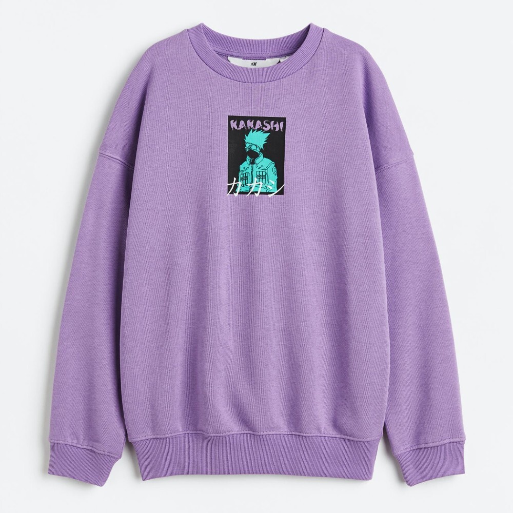 

Свитшот H&M Kids Naruto, сиреневый