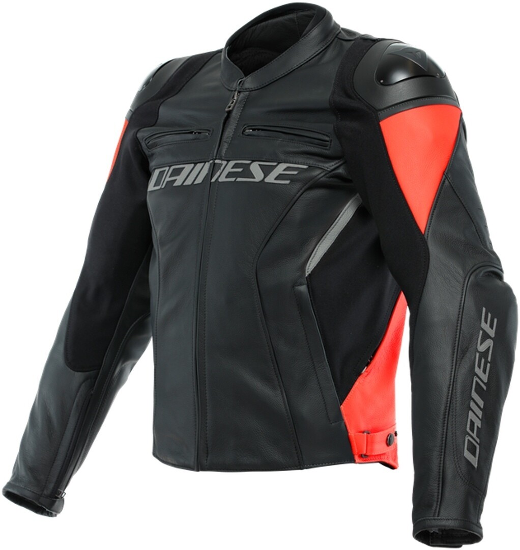 

Dainese Racing 4 Мотоцикл Кожаная куртка, черный/красный