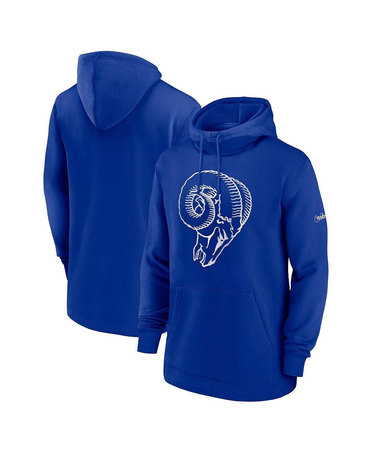 

Мужская классическая пуловерная худи royal los angeles rams Nike