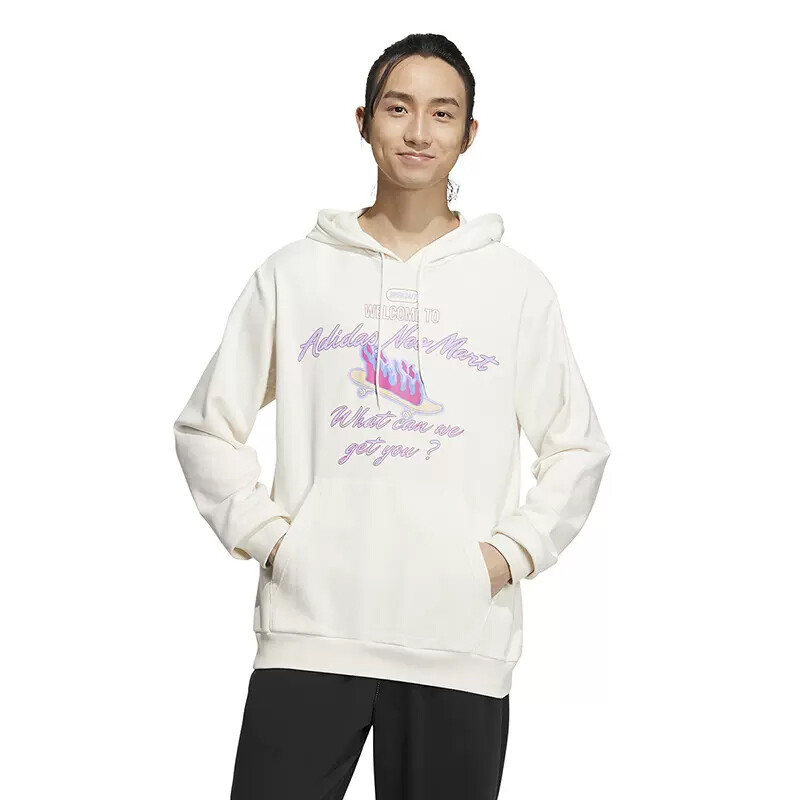

Худи Adidas NEO, бежевый/принт