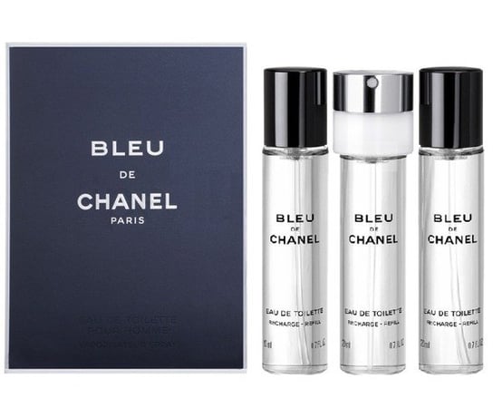 Туалетная вода, 3 шт. Chanel, Bleu de Chanel Pour Homme