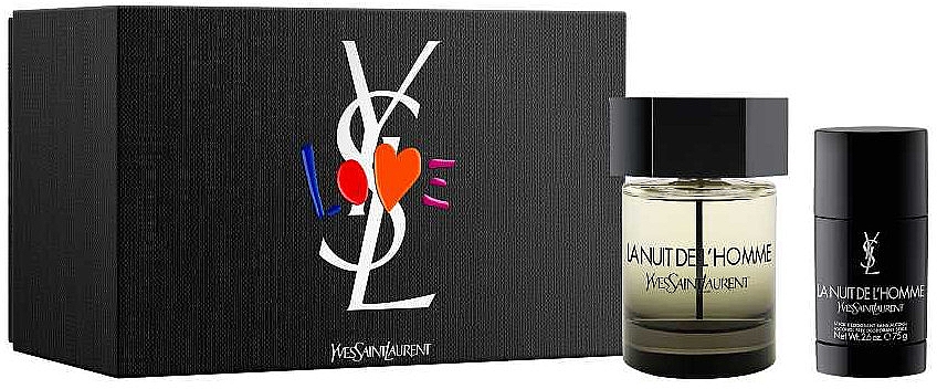 yves saint laurent парфюмерная вода la nuit de l homme le parfum 60 мл Парфюмерный набор Yves Saint Laurent La Nuit De L'Homme