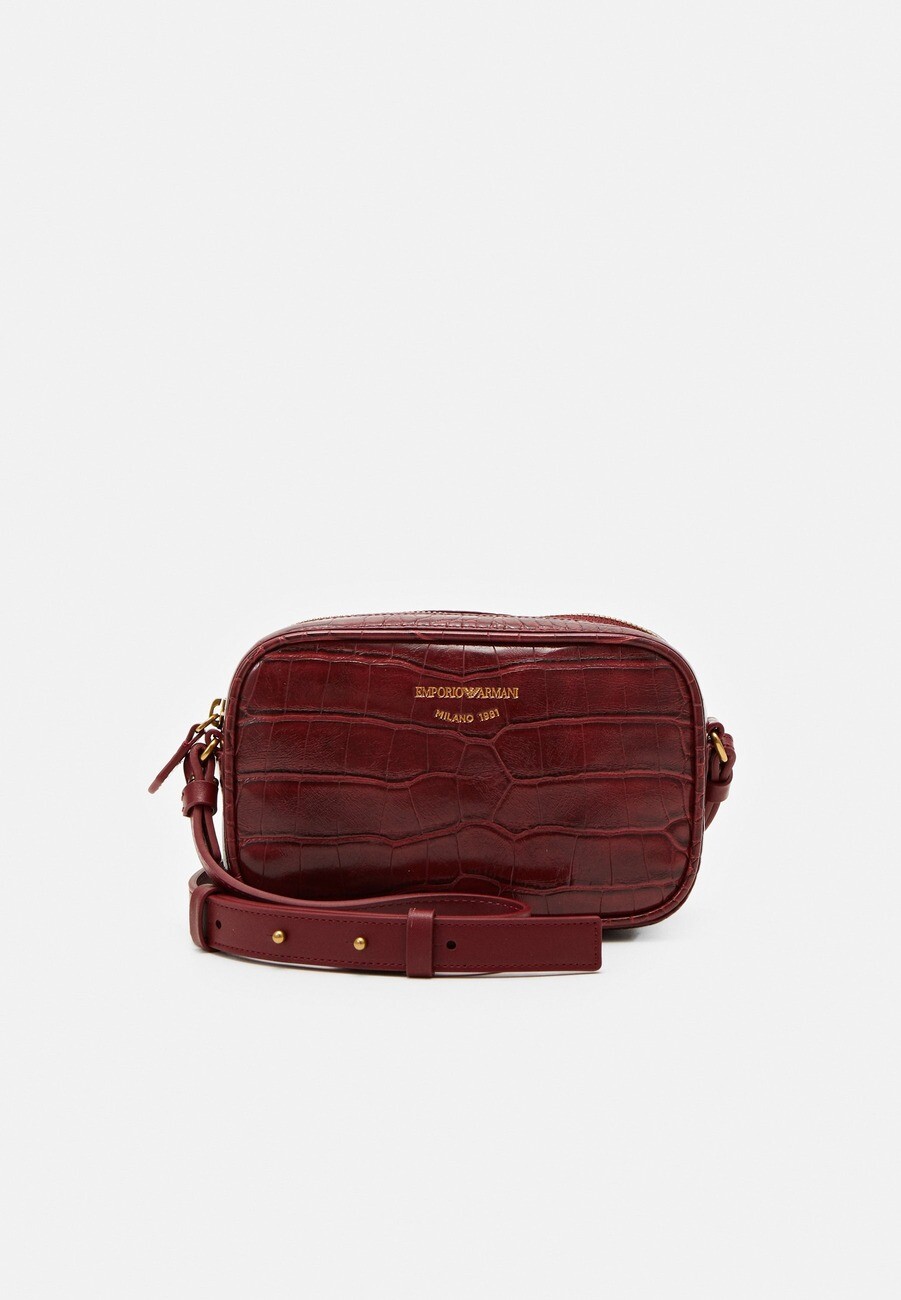 

Сумка через плечо camera case cervo camera case croc Emporio Armani, бордовый