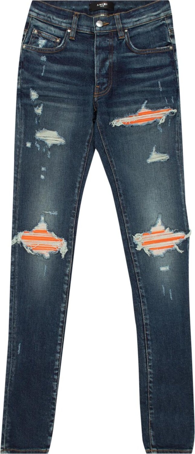 

Джинсы Amiri MX1 Ultrasuede Jean 'Deep Classic', разноцветный