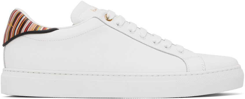 

Белые кроссовки Beck Paul Smith