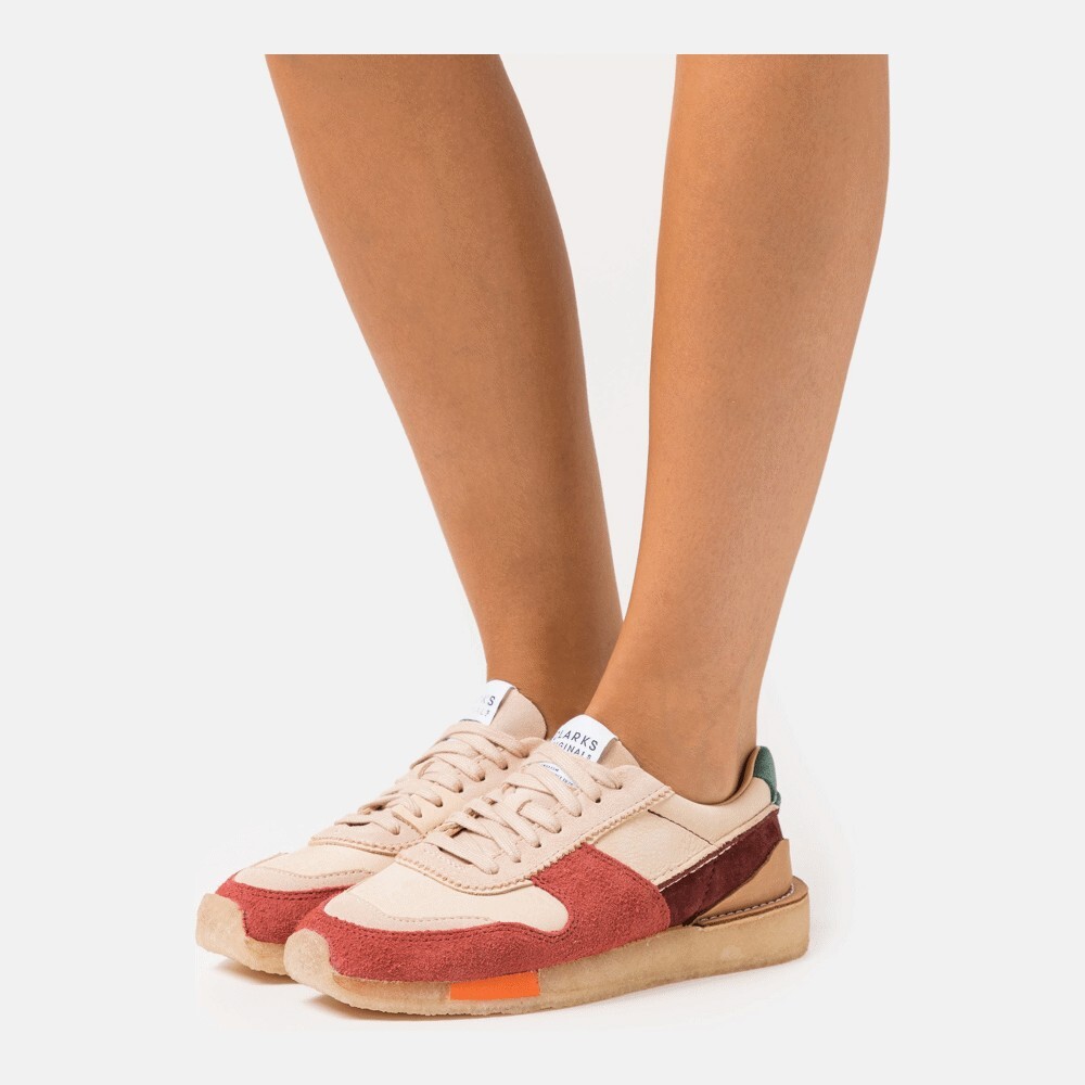 

Кроссовки Clarks Originals Torrun, dark pink combi