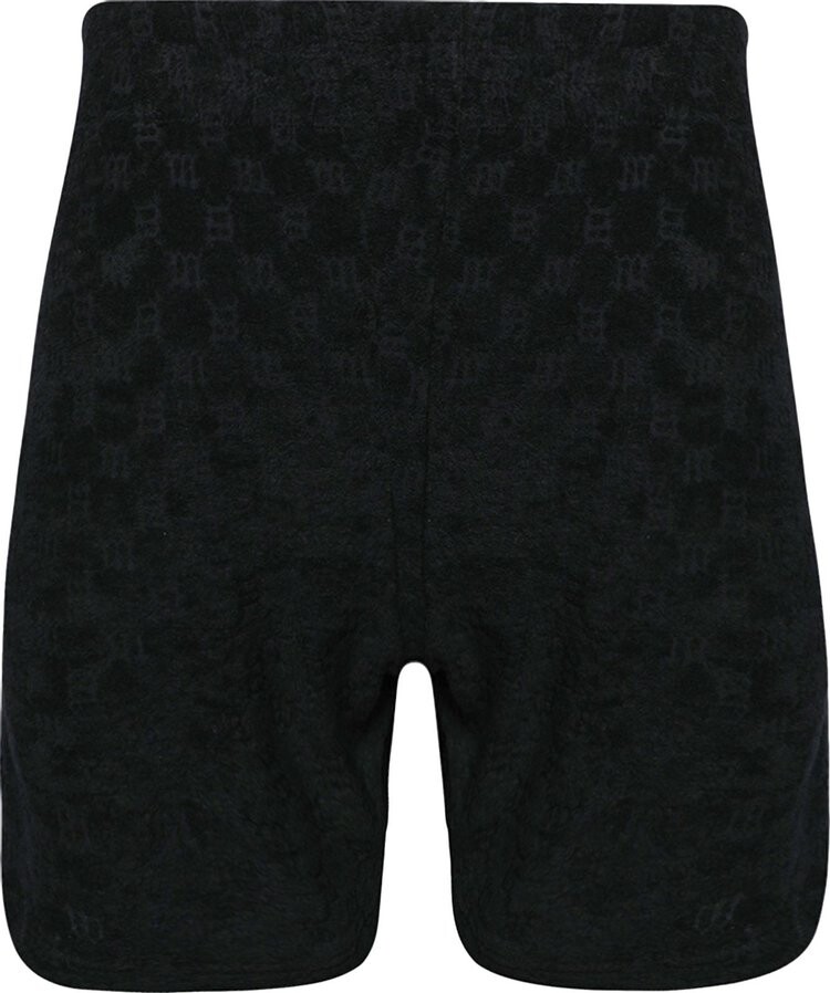 

Шорты MISBHV Towelling Monogram Shorts 'Black', черный