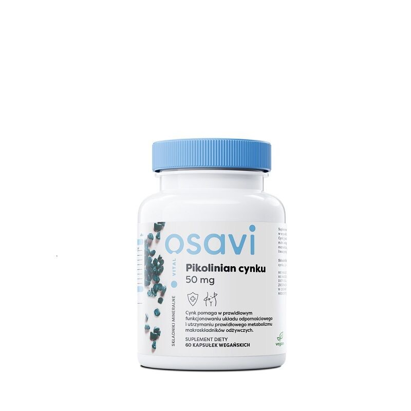 

Osavi Pikolinian Cynku 50 mg цинк в капсулах, 60 шт.