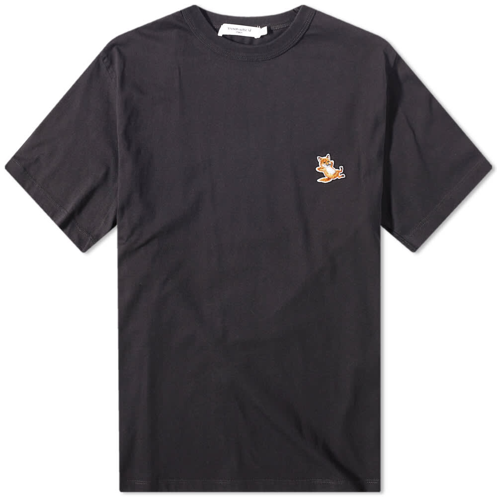 

Футболка Maison Kitsune Chillax Fox Patch Classic Tee, Серый