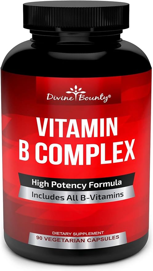 Комплекс витаминов группы B Divine Bounty, 90 капсул