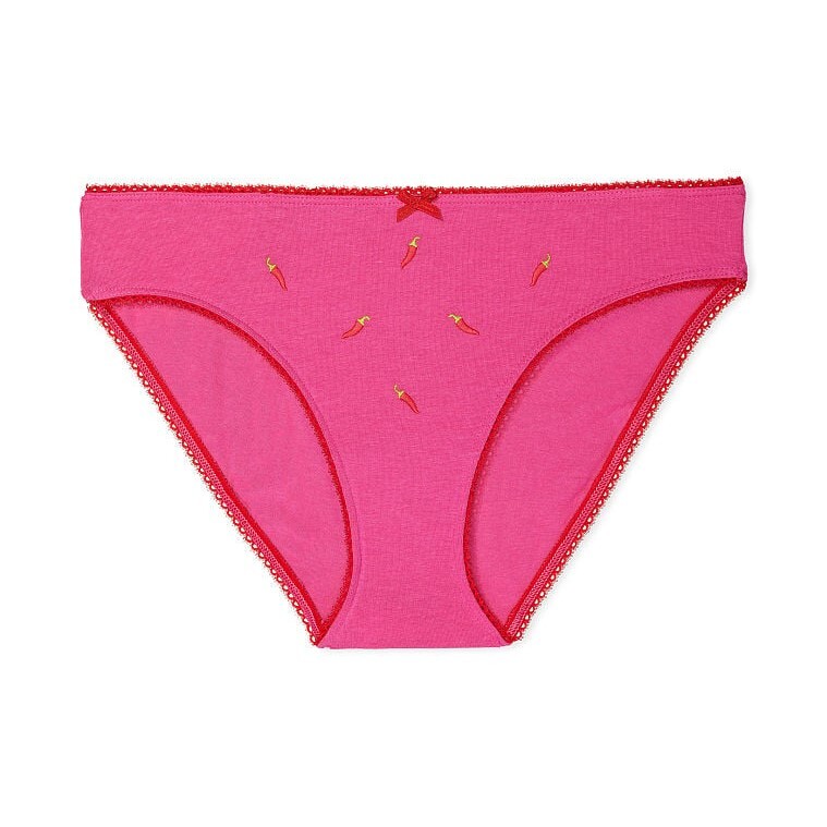 

Трусы Victoria's Secret Stretch Cotton Bikini, розовый