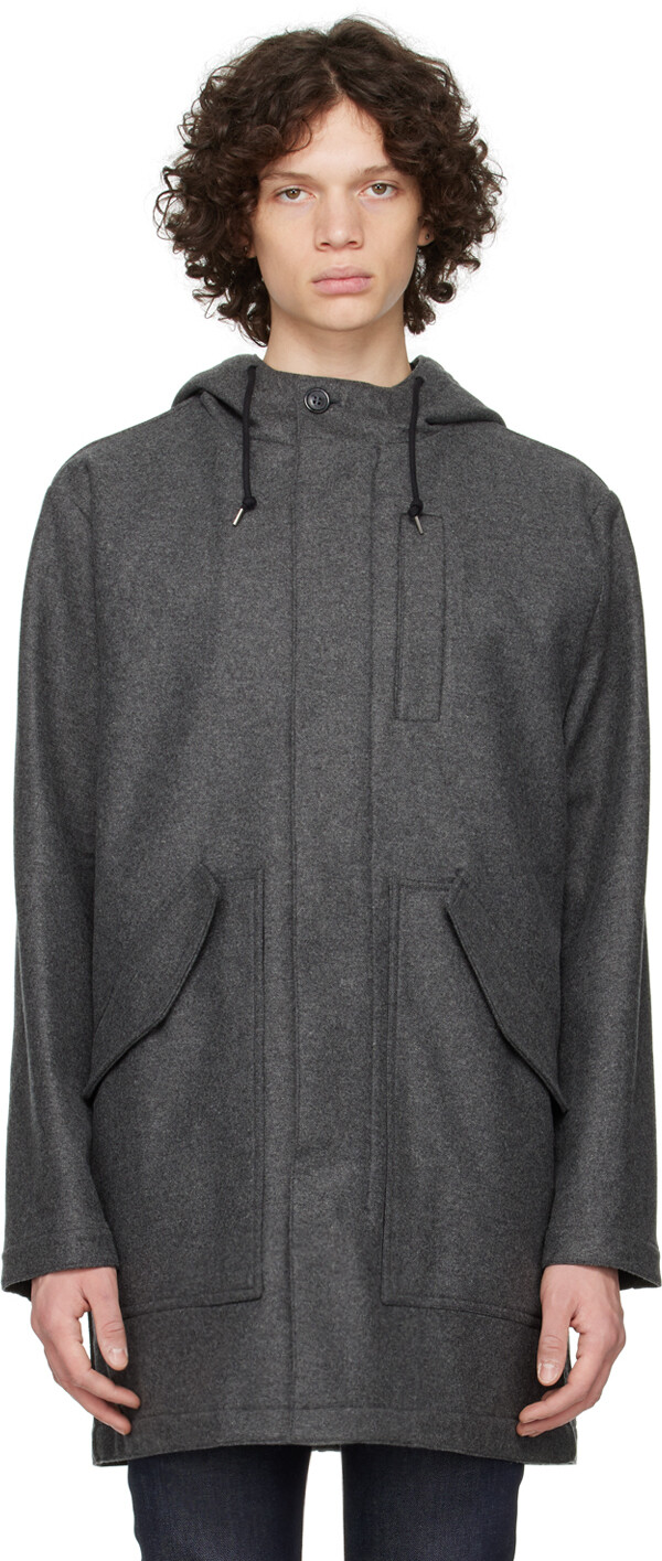 

Серое пальто Mathieu A.P.C., Серый