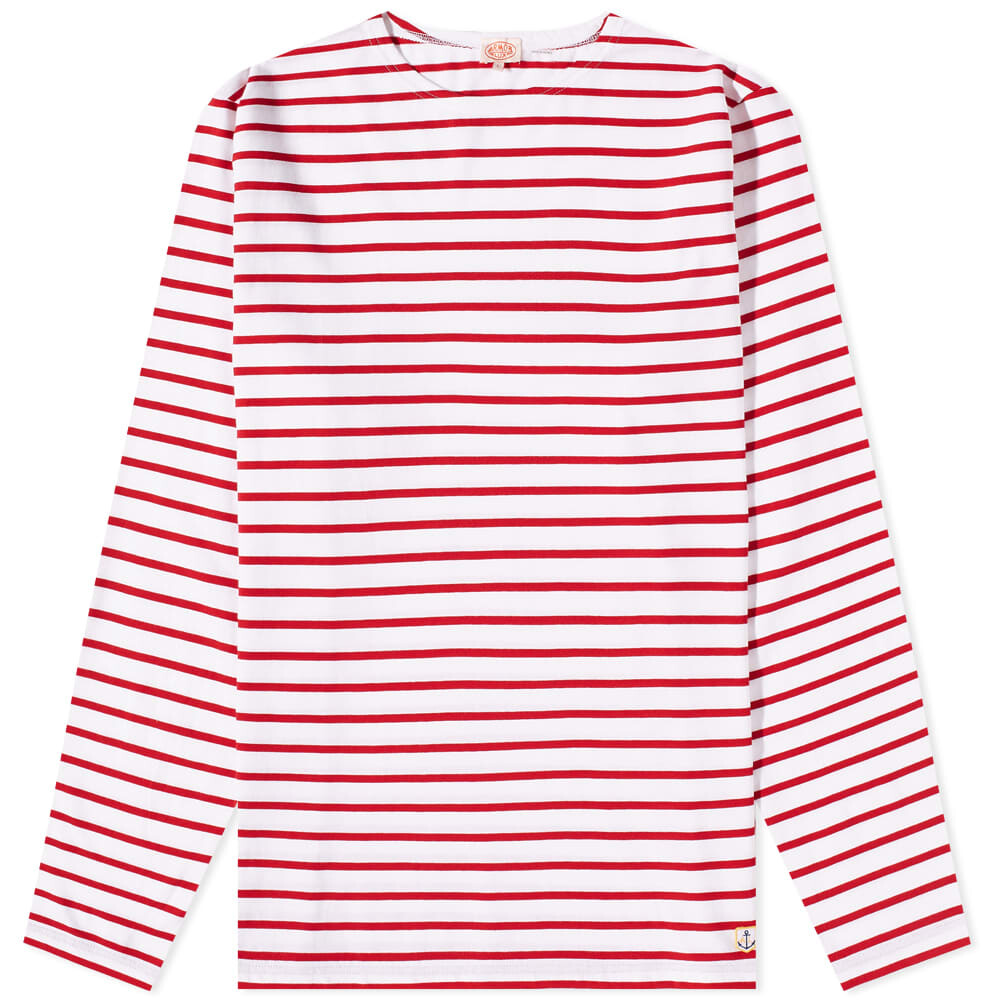 

Футболка Armor-Lux Long Sleeve Mariniere Tee, Серый