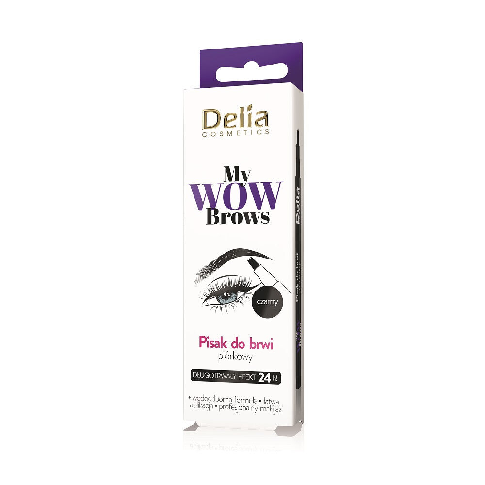 

Delia Карандаш для бровей My Wow Brows 1.0 черный 1.3г