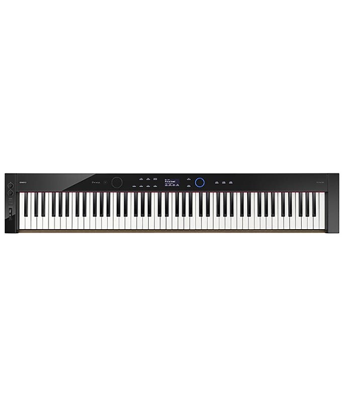 

Тонкое цифровое пианино Casio PX-S6000 Privia с 88 клавишами Smart Hybrid Hammer Action PX-S6000 Privia Slim Digital Piano w/ 88 Smart Hammer Action Keys