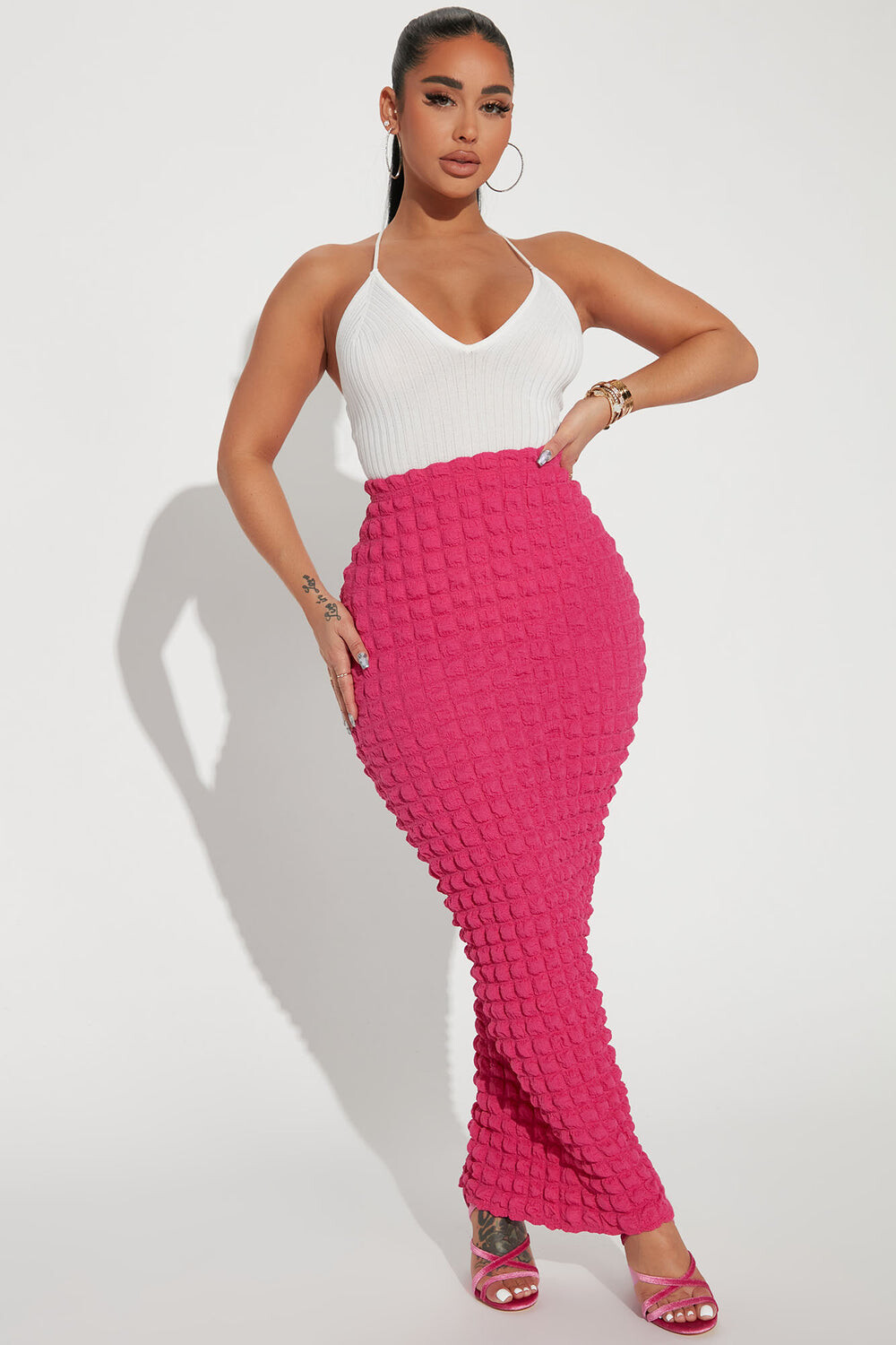 

Юбка Fashion Nova YS1316N, фуксия
